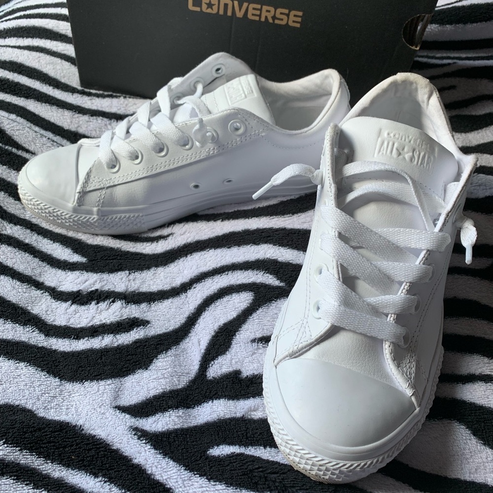 White Converse Sneakers